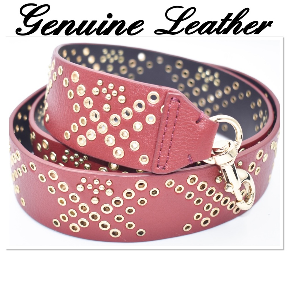 Genuine Leather Shoulder Replacement Purse Strap